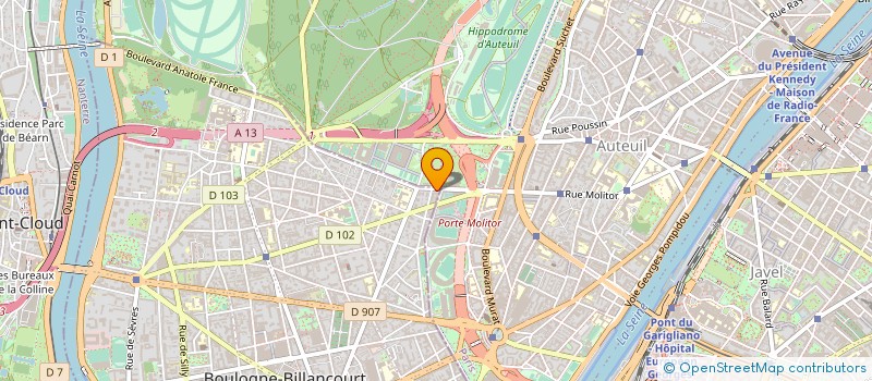localisation de l'entreprise 431 935 121   BOULOGNE-BILLANCOURT