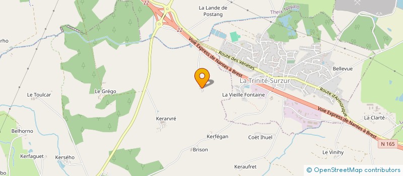 localisation de l'entreprise 432 049 187 à TREGUEUX