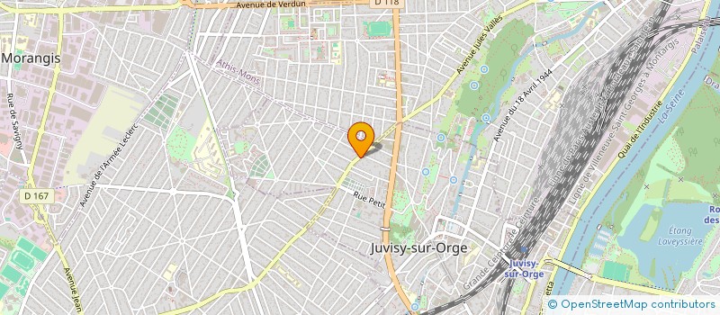 localisation de l'entreprise 432 163 376 à JUVISY-SUR-ORGE