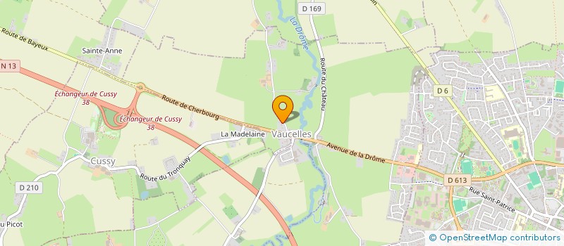 localisation de l'entreprise 432 170 603   VAUCELLES