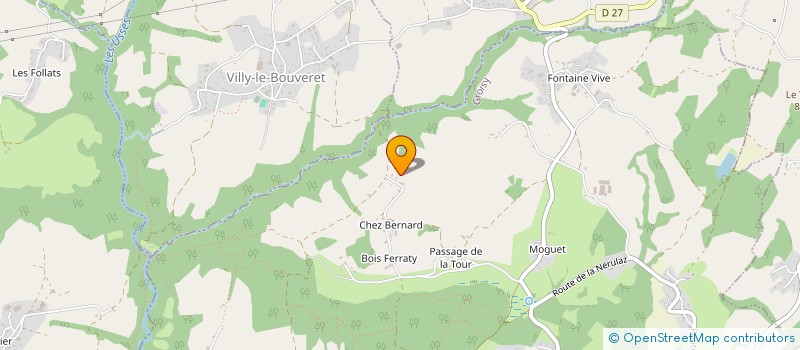 localisation de l'entreprise 432 185 171   GROISY