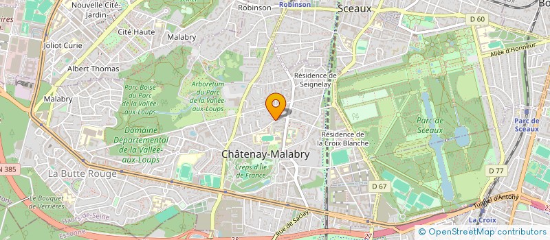 localisation de l'entreprise 432 219 319   CHATENAY-MALABRY
