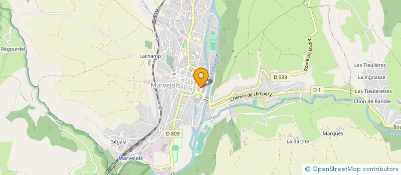 localisation de l'entreprise 432 247 054   MARVEJOLS