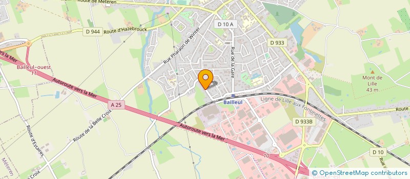 localisation de l'entreprise 432 276 723  à BAILLEUL