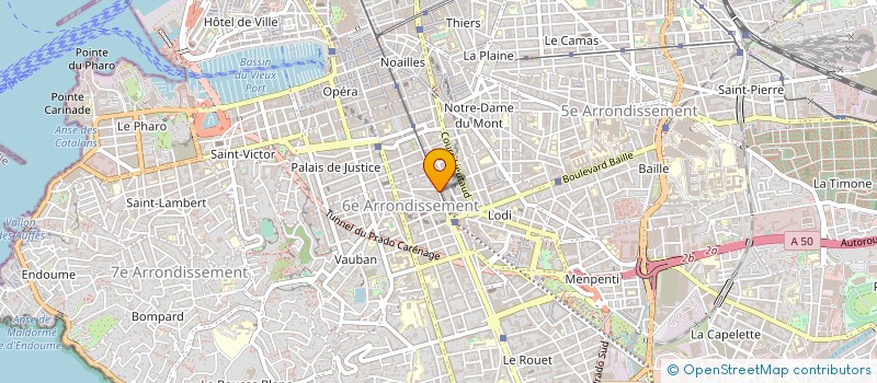 localisation de l'entreprise 432 322 352 à MARSEILLE
