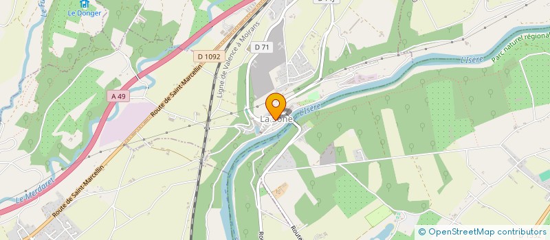 localisation de l'entreprise 432 453 090   LA SONE