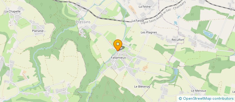 localisation de l'entreprise 432 469 344   PRESSINS