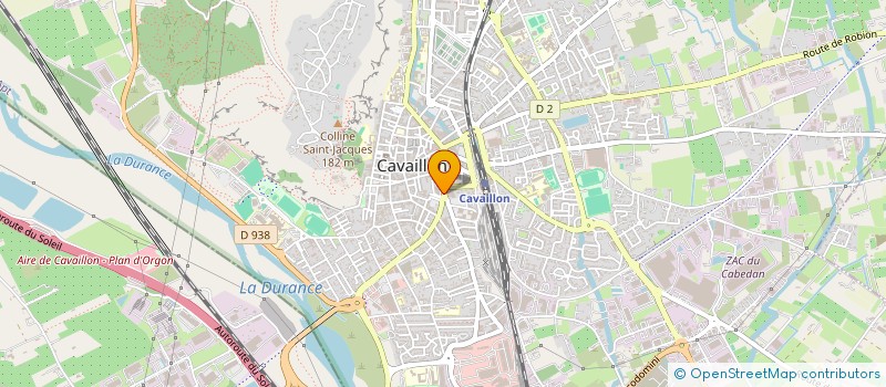 localisation de l'entreprise 432 496 107 à CAVAILLON