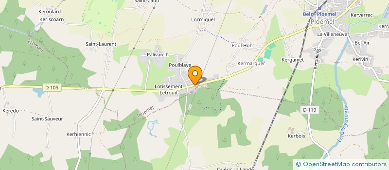 localisation de l'entreprise 432 505 527   PLOEMEL