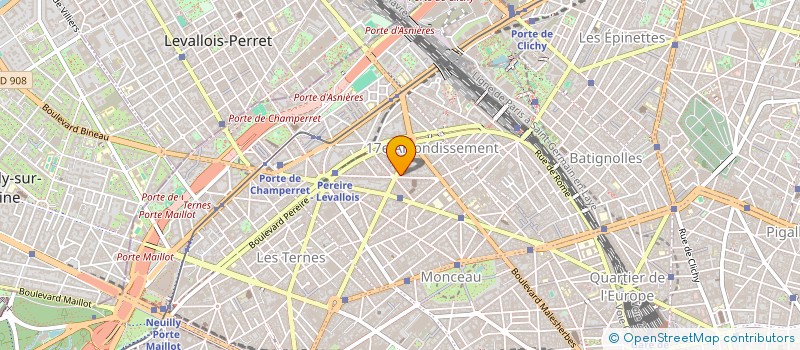 localisation de l'entreprise 432 538 700   PARIS