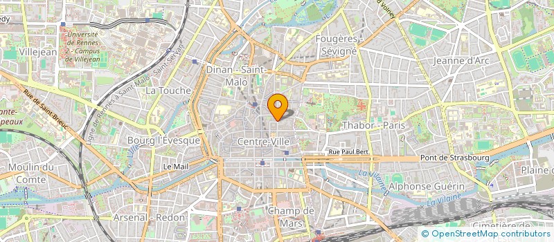 localisation de l'entreprise 432 561 603   RENNES