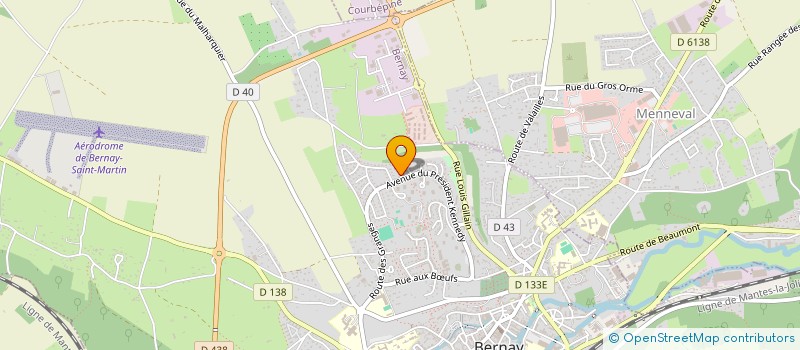 localisation de l'entreprise 432 569 358 à BERNAY