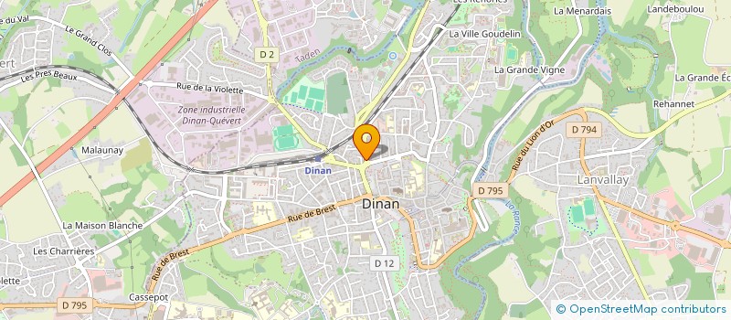 localisation de l'entreprise 432 680 635   DINAN