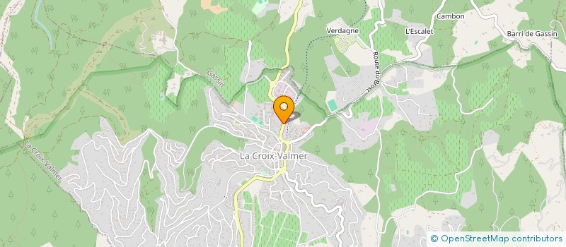 localisation de l'entreprise 432 731 016   LA CROIX-VALMER