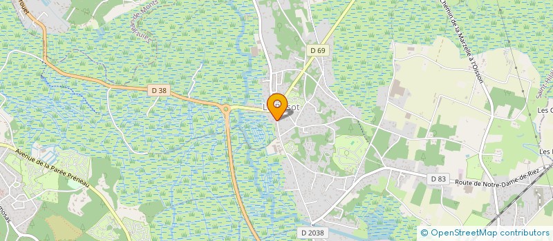 localisation de l'entreprise 432 783 777 à SAINT-HILAIRE-DE-RIEZ