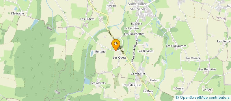 localisation de l'entreprise 432 862 043   SAINT-JULIEN-SUR-VEYLE