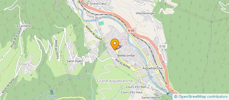 localisation de l'entreprise 432 890 945   GRAND-AIGUEBLANCHE