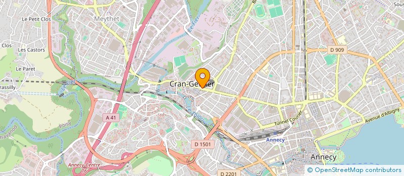 localisation de l'entreprise 432 HZ à ANNECY