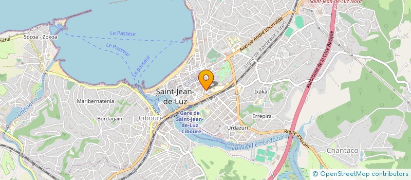 localisation de l'entreprise 432 TECHNOLOGIES à SAINT-JEAN-DE-LUZ