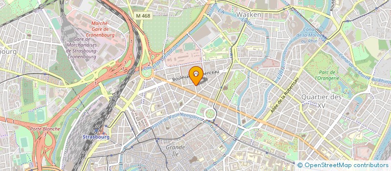 localisation de l'entreprise 433 035 466   STRASBOURG
