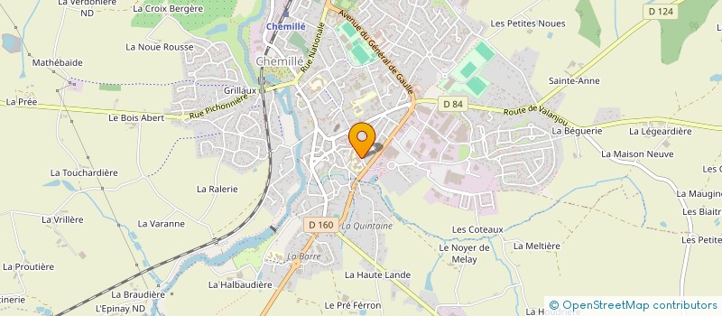 localisation de l'entreprise 433 075 439   CHEMILLE-EN-ANJOU