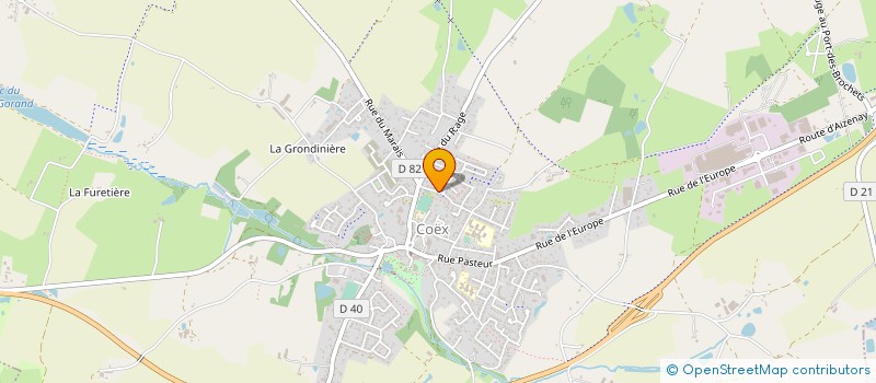 localisation de l'entreprise 433 076 734   COMMEQUIERS