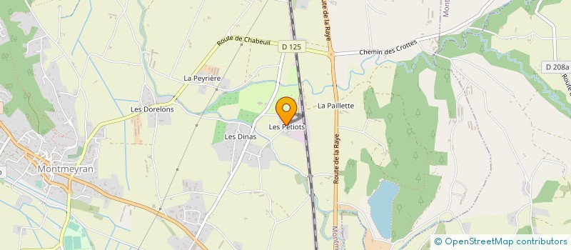 localisation de l'entreprise 433 114 519  à CHABEUIL