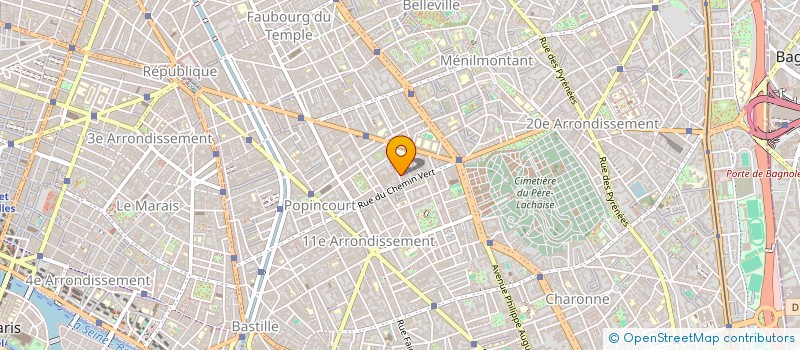localisation de l'entreprise 433 158 367 à PARIS