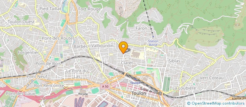 localisation de l'entreprise 433 162 062   TOULON