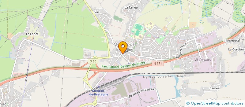 localisation de l'entreprise 433 217 791   LA BAULE-ESCOUBLAC