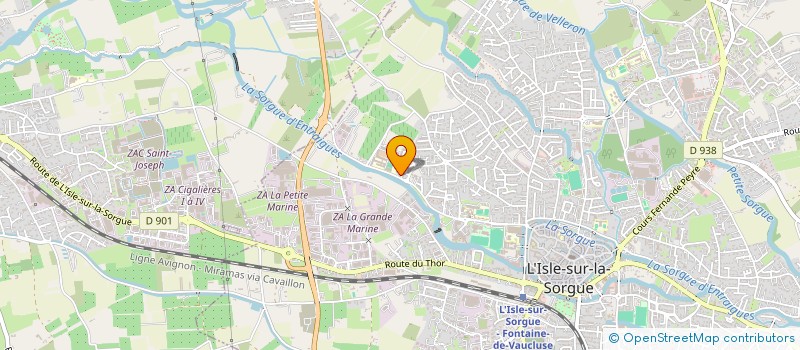 localisation de l'entreprise 433 255 320   CAVAILLON