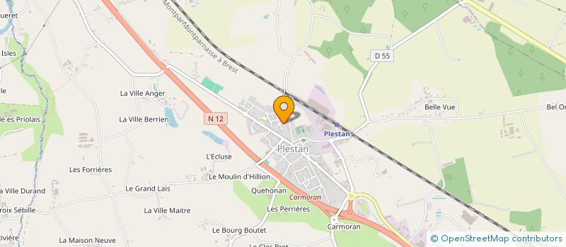 localisation de l'entreprise 433 260 999   PLESTAN