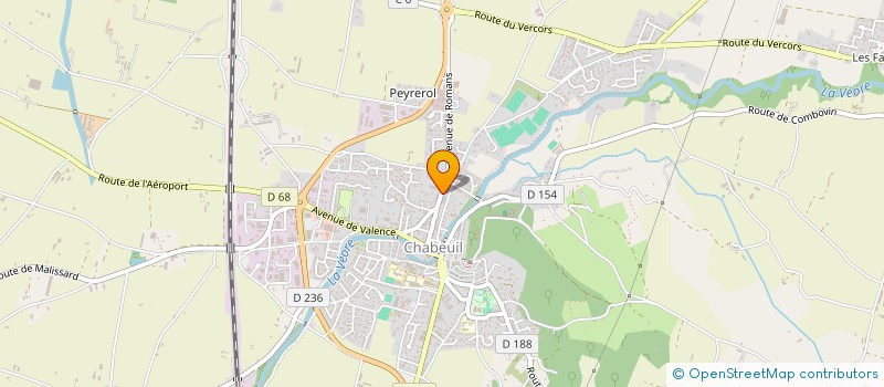 localisation de l'entreprise 433 264 769 à CHABEUIL