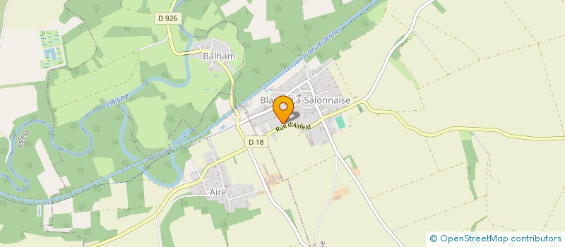 localisation de l'entreprise 433 299 997   BLANZY-LA-SALONNAISE