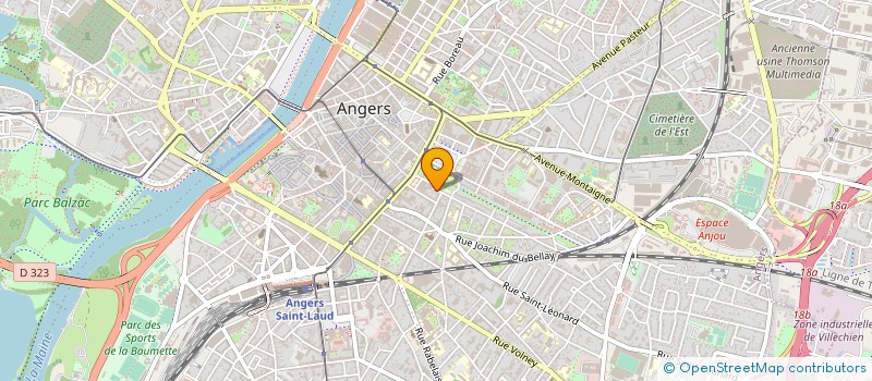 localisation de l'entreprise 433 320 157  à ANGERS