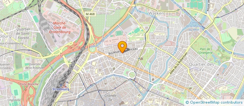 localisation de l'entreprise 433 338 415   STRASBOURG