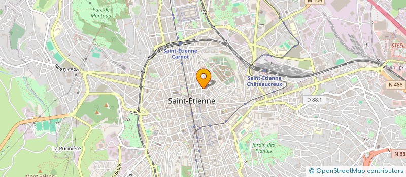 localisation de l'entreprise 433 341 633   SAINT-ETIENNE