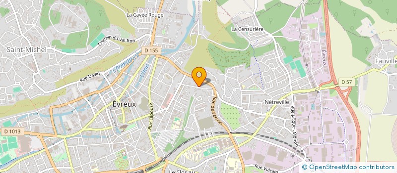 localisation de l'entreprise 433 354 529   EVREUX