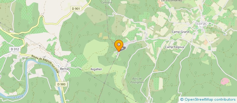 localisation de l'entreprise 433 415 957   ISSIRAC