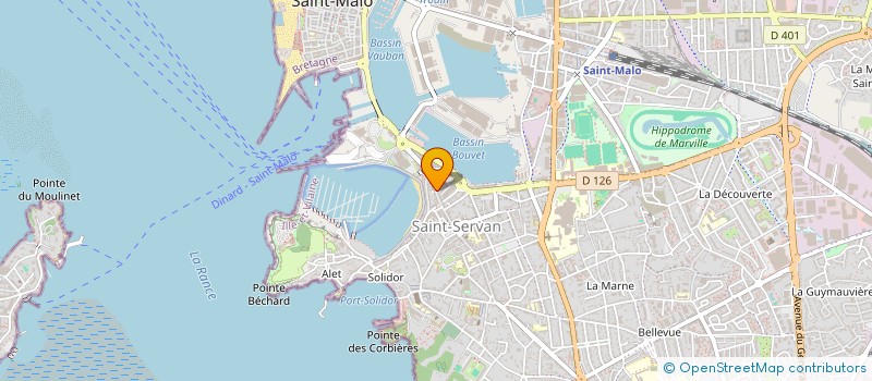 localisation de l'entreprise 433 554 656   SAINT-MALO