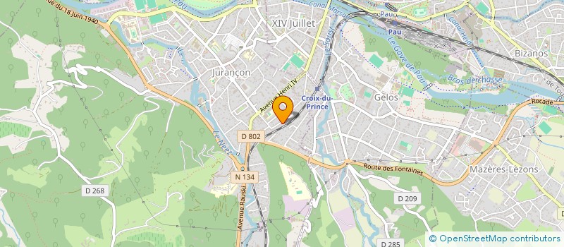 localisation de l'entreprise 433 562 006   JURANCON