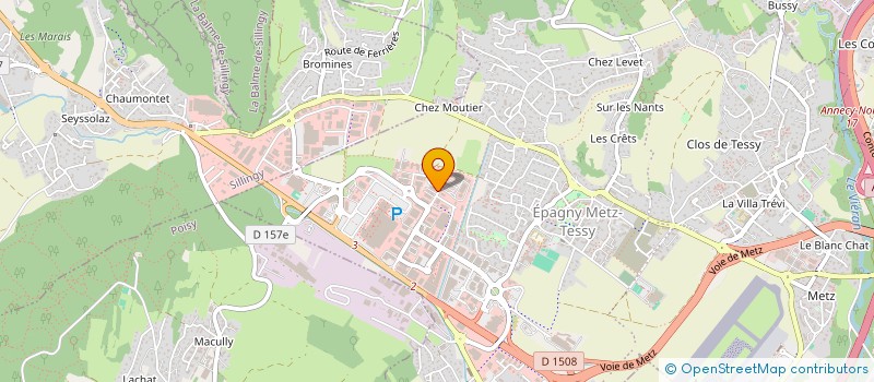 localisation de l'entreprise 433 563 731  à ANNECY