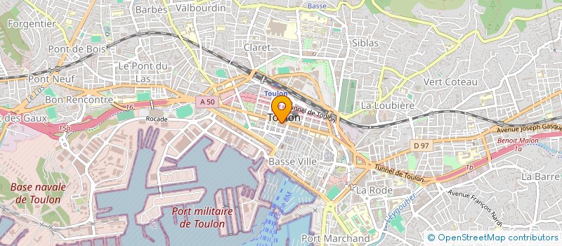 localisation de l'entreprise 433 595 931   TOULON