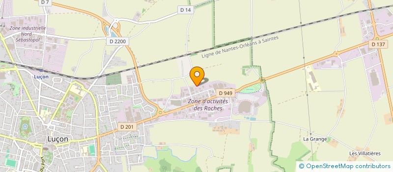 localisation de l'entreprise 433 645 595   LUCON