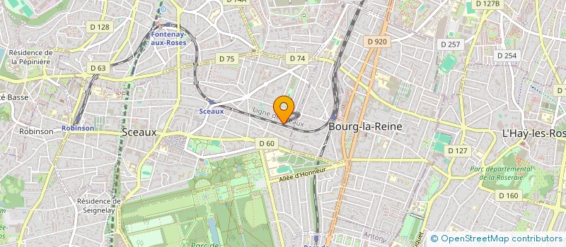 localisation de l'entreprise 433 718 988  à ANTONY