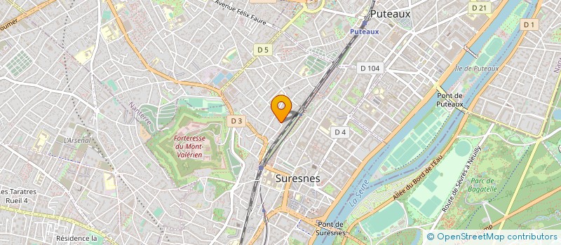 localisation de l'entreprise 433 808 730 à SURESNES