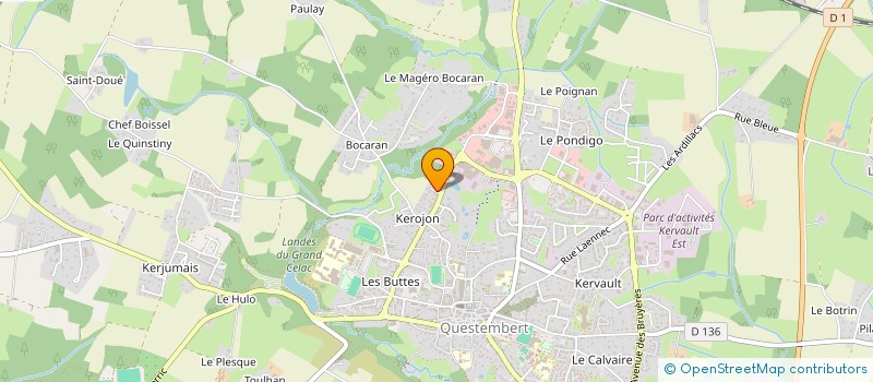 localisation de l'entreprise 433 816 477   QUESTEMBERT