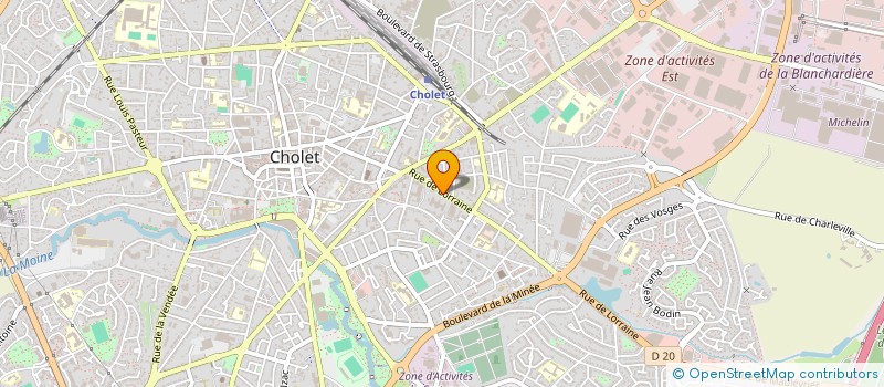 localisation de l'entreprise 433 861 002  à CHOLET
