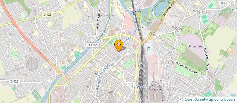 localisation de l'entreprise 433 872 710 à DOUAI