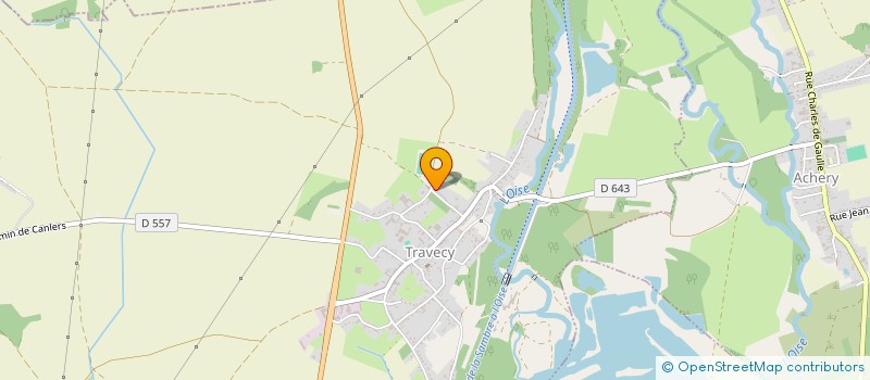localisation de l'entreprise 433 890 654   TRAVECY